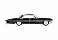 Blueprint Oldsmobile Ninty Eight Sedan 1961 A4 Photo Print