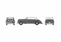 Blueprint Opel Admiral B Cabriolet 1940 A4 Photo Print