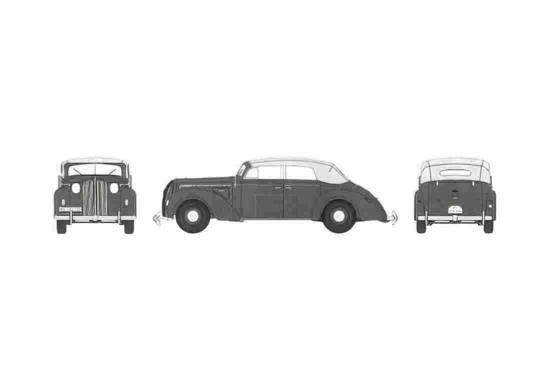 Blueprint Opel Admiral B Cabriolet 1940 A4 Photo Print