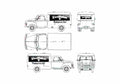 Blueprint Opel Blitz 1.75t Truck 1952 A4 Photo Print