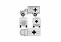 Blueprint Opel Blitz Ambulance Truck 1941 A4 Photo Print