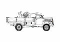 Blueprint Opel Blitz Truck 1941 A4 Photo Print