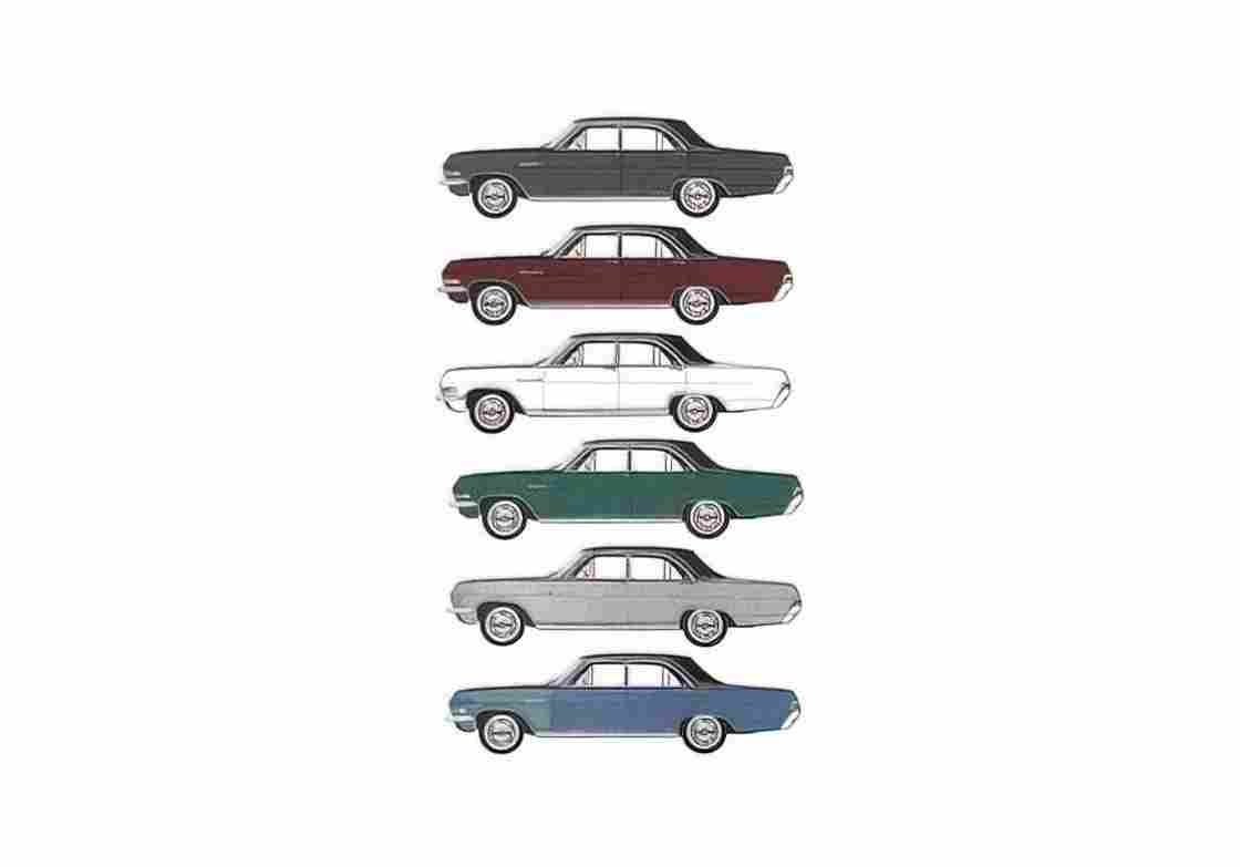 Blueprint Opel Diplomat Sedan 1964 A4 Photo Print