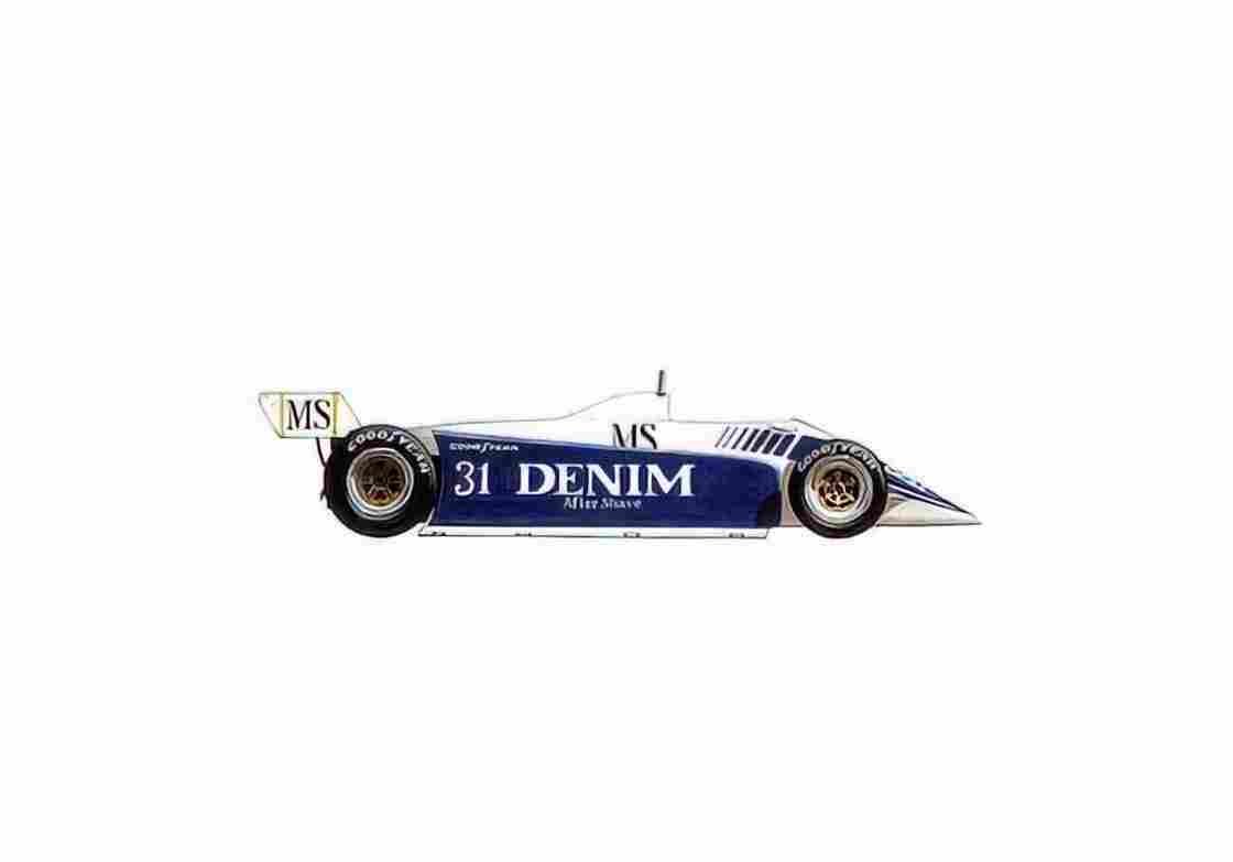 Blueprint Osella FA1 F1 OW 1980 01 A4 Photo Print
