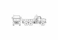 Blueprint Oshkosh MTVR Mk 29 Truck 2006 01 A4 Photo Print