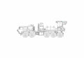 Blueprint Oshkosh PLS M5 Concrete Mixer Truck 2006 01 A4 Photo Print