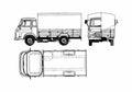 Blueprint Other Avia A 15N Truck A4 Photo Print