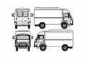 Blueprint Other Avia Van 1992 A4 Photo Print