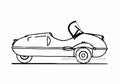 Blueprint Other Avolette La Voila Normal Cabriolet 1956 A4 Photo Print