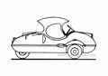 Blueprint Other Avolette Rekord De Luxe Coupe 1956 A4 Photo Print