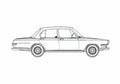 Blueprint Other Glas 1700 Sedan 1966 A4 Photo Print