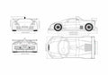 Blueprint Other Gumplert Apollo Coupe 2005 A4 Photo Print