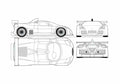 Blueprint Other Gumplert Apollo Coupe 2009 A4 Photo Print