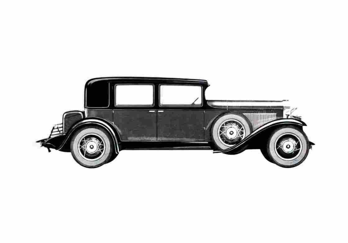 Blueprint Other Lasalle Sedan 1931 A4 Photo Print