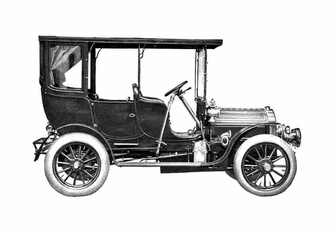 Blueprint Other Pierce Arrow Victoria Cabriolet 1906 A4 Photo Print