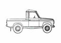 Blueprint Other Portaro Pick up A4 Photo Print