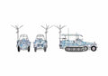 Blueprint Other SdKFz251 6 Ausf C Command Vehicle Truck A4 Photo Print