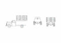 Blueprint Other Studebaker 1.5 t Pick up 1950 A4 Photo Print