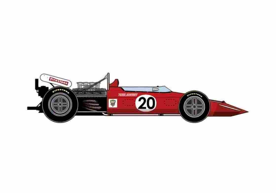 Blueprint Other Surtees TS7 Ford DFV OW 1970 A4 Photo Print
