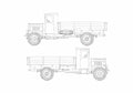 Blueprint Other YAG 6 Truck 1936 A4 Photo Print