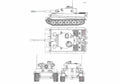 Blueprint Panzerkampfwagen VI Tiger Ausf. E 01 A4 Photo Print