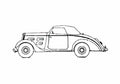 Blueprint Peugeot 301 Sedan 1936 A4 Photo Print