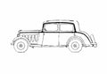 Blueprint Peugeot 301C Berline FC3 Sedan 1932 A4 Photo Print