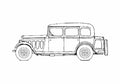 Blueprint Peugeot 301C N3L2 Limousine 1932 A4 Photo Print
