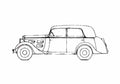 Blueprint Peugeot 301CR Berline N8L Sedan 1933 A4 Photo Print