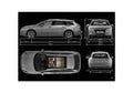Blueprint Peugeot 508SW Wagon A4 Photo Print