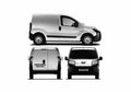 Blueprint Peugeot Bipper Van 2008 A4 Photo Print