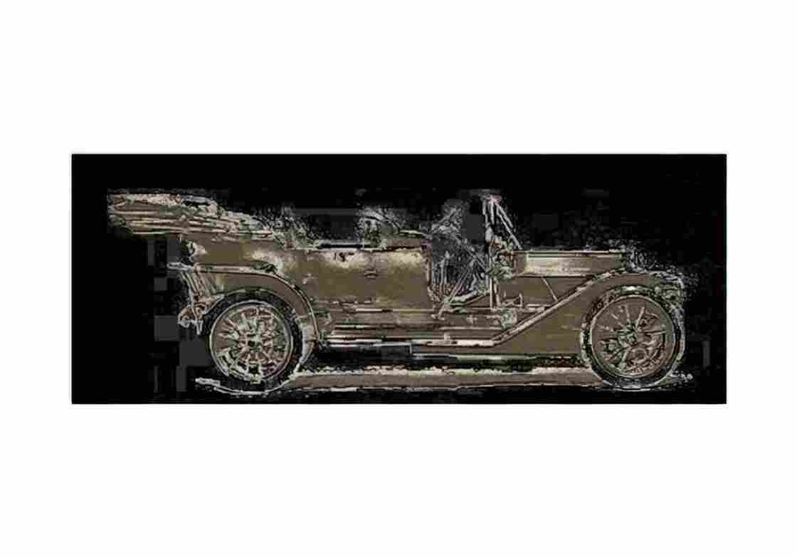 Blueprint Pierce Arrow 6 cylinder touring car Cabriolet 1911 A4 Photo Print