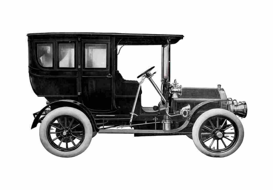 Blueprint Pierce Arrow Suburban Wagon 1906 A4 Photo Print