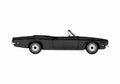 Blueprint Plymouth Barracuda Convertible Cabriolet 1969 A4 Photo Print