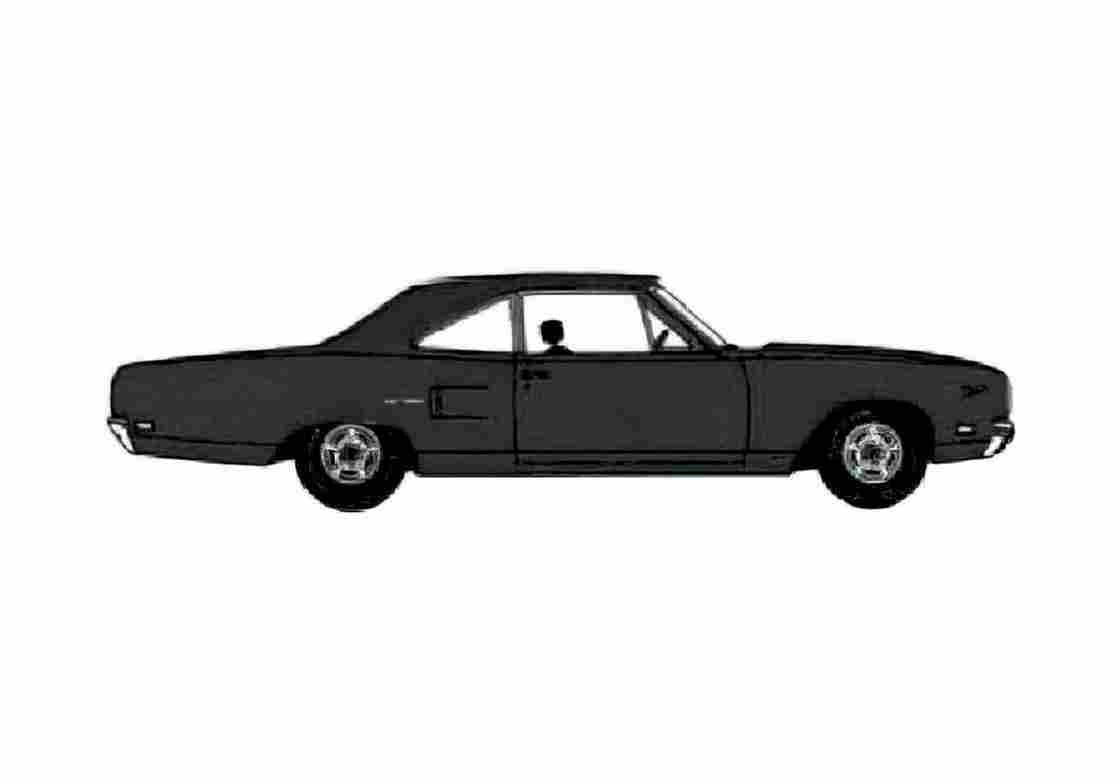 Blueprint Plymouth Belvedere Road Runner Coupe 1970 A4 Photo Print