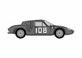 Blueprint Porsche 718 Coupe 1962 A4 Photo Print