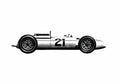 Blueprint Porsche 804 F1 OW 1962 A4 Photo Print