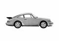 Blueprint Porsche 911 964) Turbo Coupe 1990 A4 Photo Print