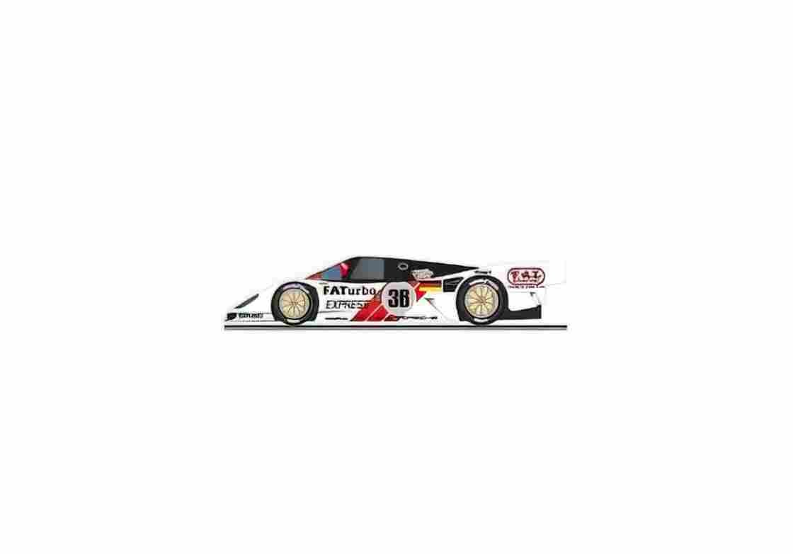 Blueprint Porsche 926C GT1 Le Mans Coupe 1994 01 A4 Photo Print