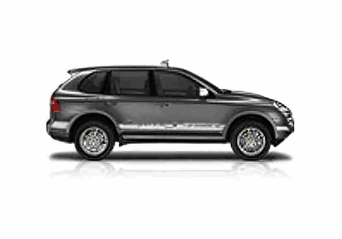 Blueprint Porsche 957 Cayenne S Transsyberia SUV 2009 A4 Photo Print