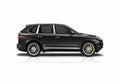 Blueprint Porsche 957 Cayenne Turbo S SUV 2009 A4 Photo Print
