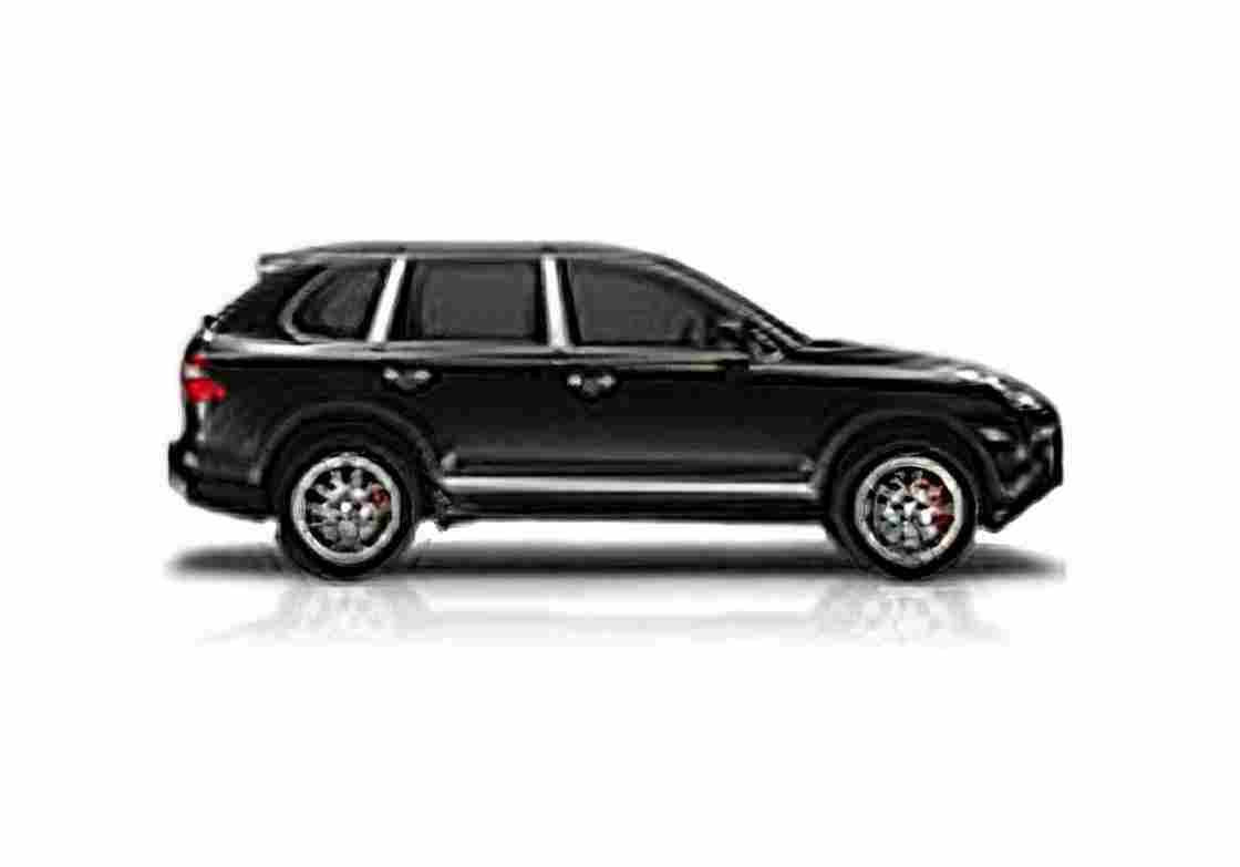 Blueprint Porsche 957 Cayenne Turbo SUV 2009 A4 Photo Print