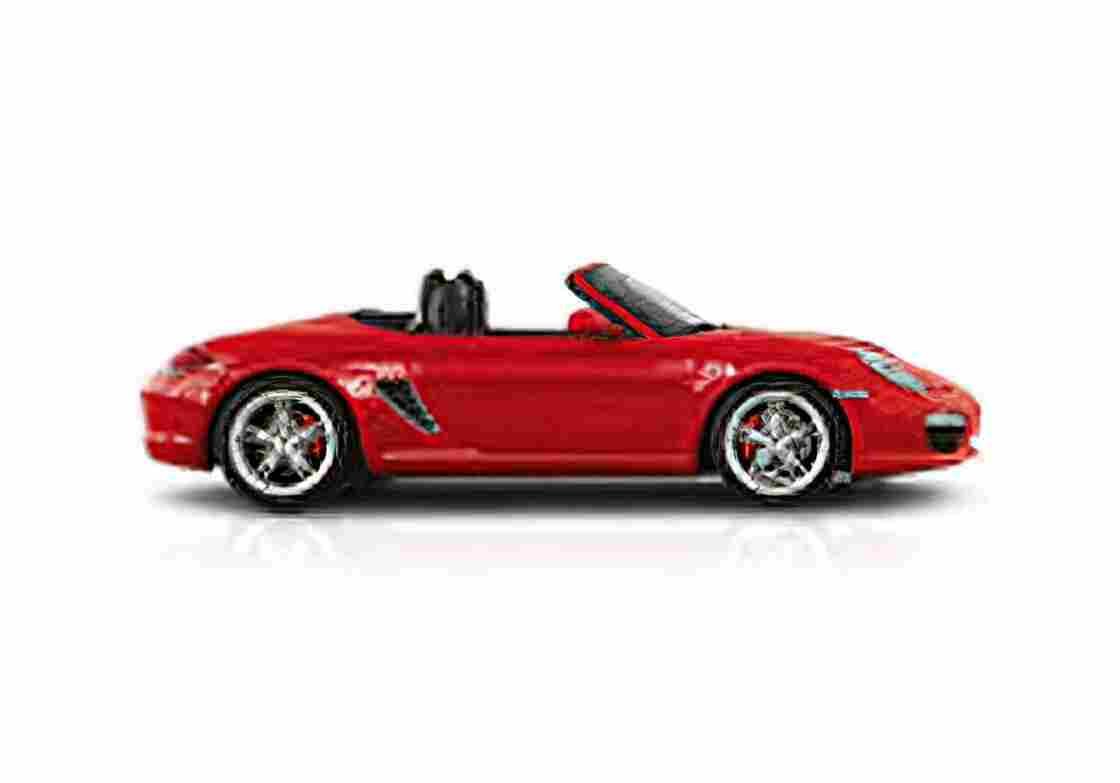 Blueprint Porsche 987 Boxster S Roadster 2009 A4 Photo Print
