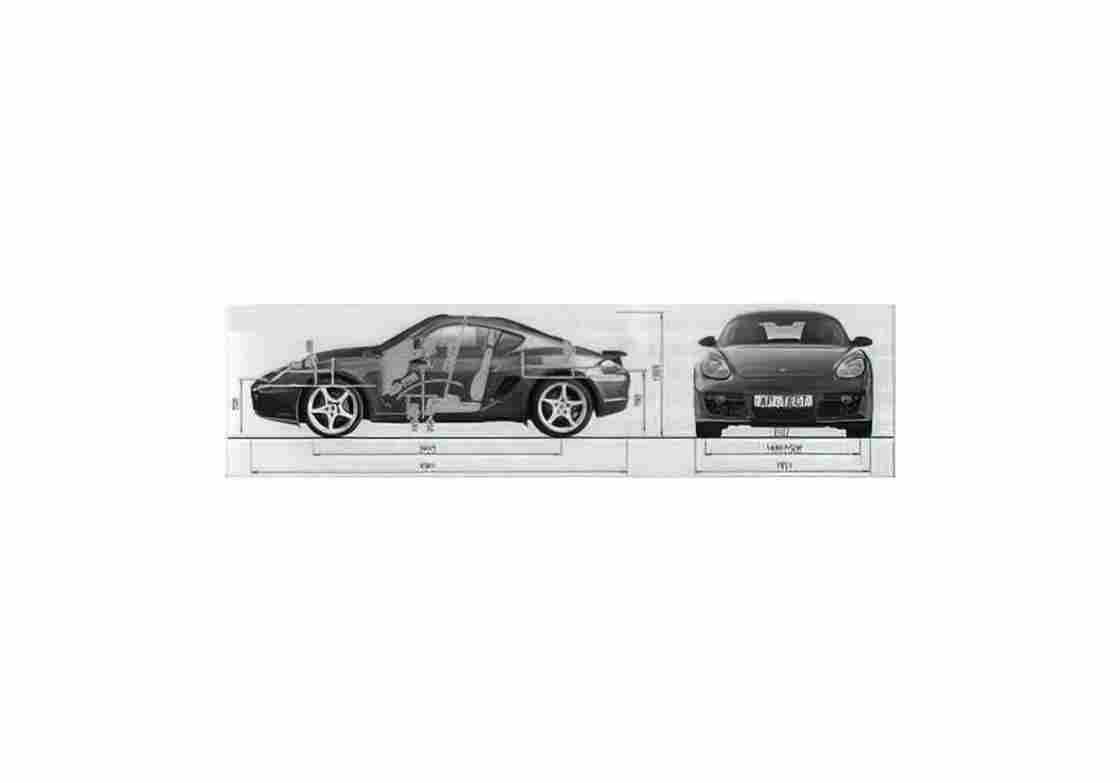 Blueprint Porsche 987 Cayman Coupe 2005 01 A4 Photo Print