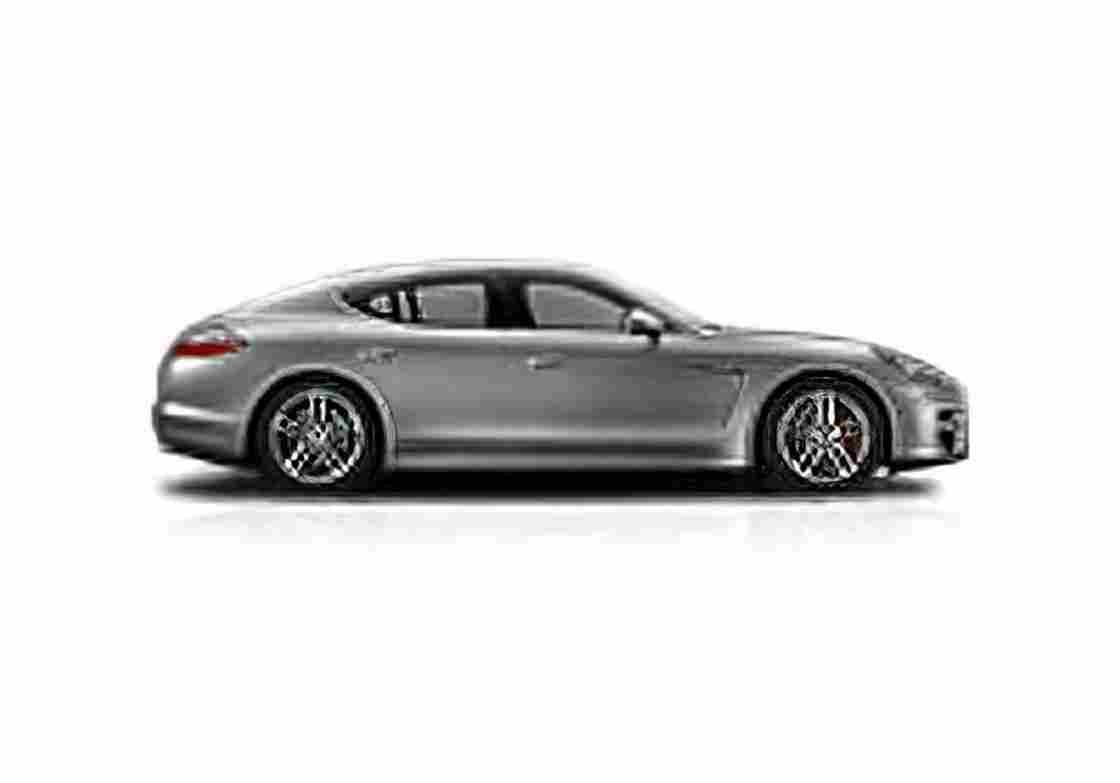 Blueprint Porsche Panamera Turbo 4 door Coupe 2009 A4 Photo Print