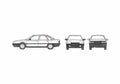 Blueprint Renault 21 Sedan 1998 A4 Photo Print