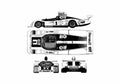 Blueprint Renault Alpine A443 Le Mans OW 1978 A4 Photo Print