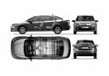 Blueprint Renault Fluence Sedan 2010 A4 Photo Print