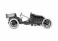 Blueprint Renault GP OW 1906 A4 Photo Print