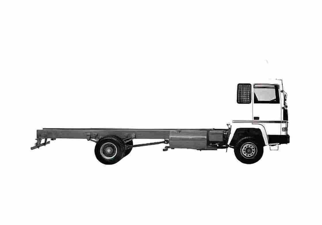 Blueprint Renault GR280 Truck 1980 A4 Photo Print
